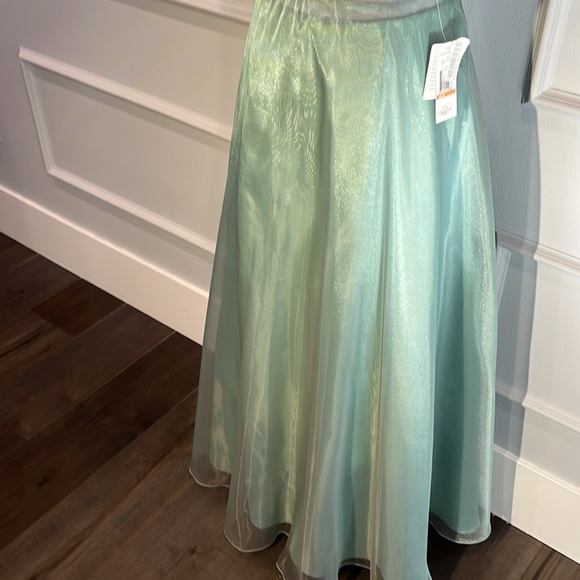 Seafoam Green Evening Gown by Alex Evenings NWT - Picture 6 of 10